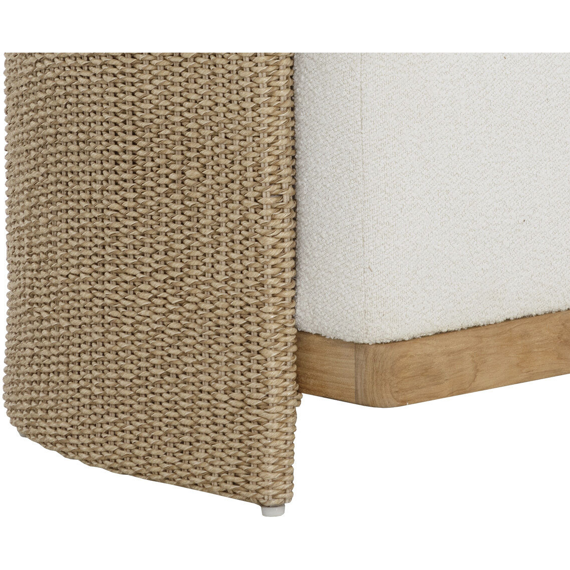 Asos Louis Cream Outdoor Lounge Chair